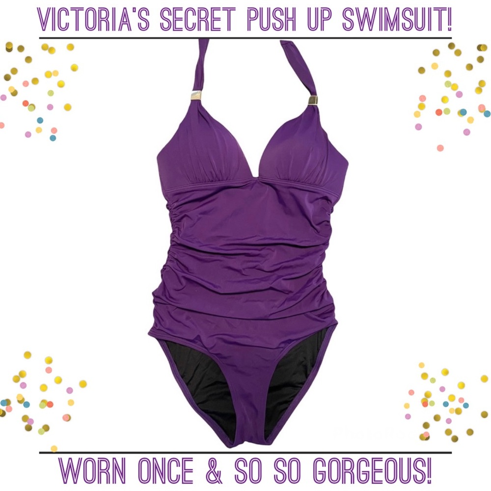 💜SALE! Beautiful VICTORIA’S SECRET PUSH UP SWIMSUIT / BATHING SUIT! Worn Once!